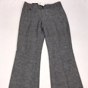 Banana Republic Gray Linen Blend Pants Martin Fit